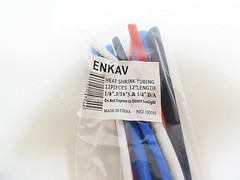 Heat Shrink Tubes Tubing 12 Pieces 12 inch Long 1/8″ 3/16″ 1/4″ Diameter Tube