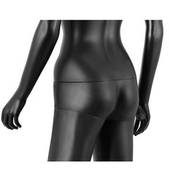 70″ Black Female Mannequin Full Body Maniquine Model Stand Adjustable Metal Base