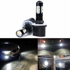 2 880 6000K LED bulbs for XUV 625i 825i 825 S4 855D 855D S4 Deere Gator;AM144882