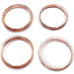1/5/10m Copper Conductive Copper Wire Ultra-fine Copper Wire Diameter 0.1-5mm Co