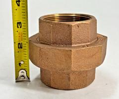 2″ 125 lb. Brass Union Female NPT (FIP) Both Ends
