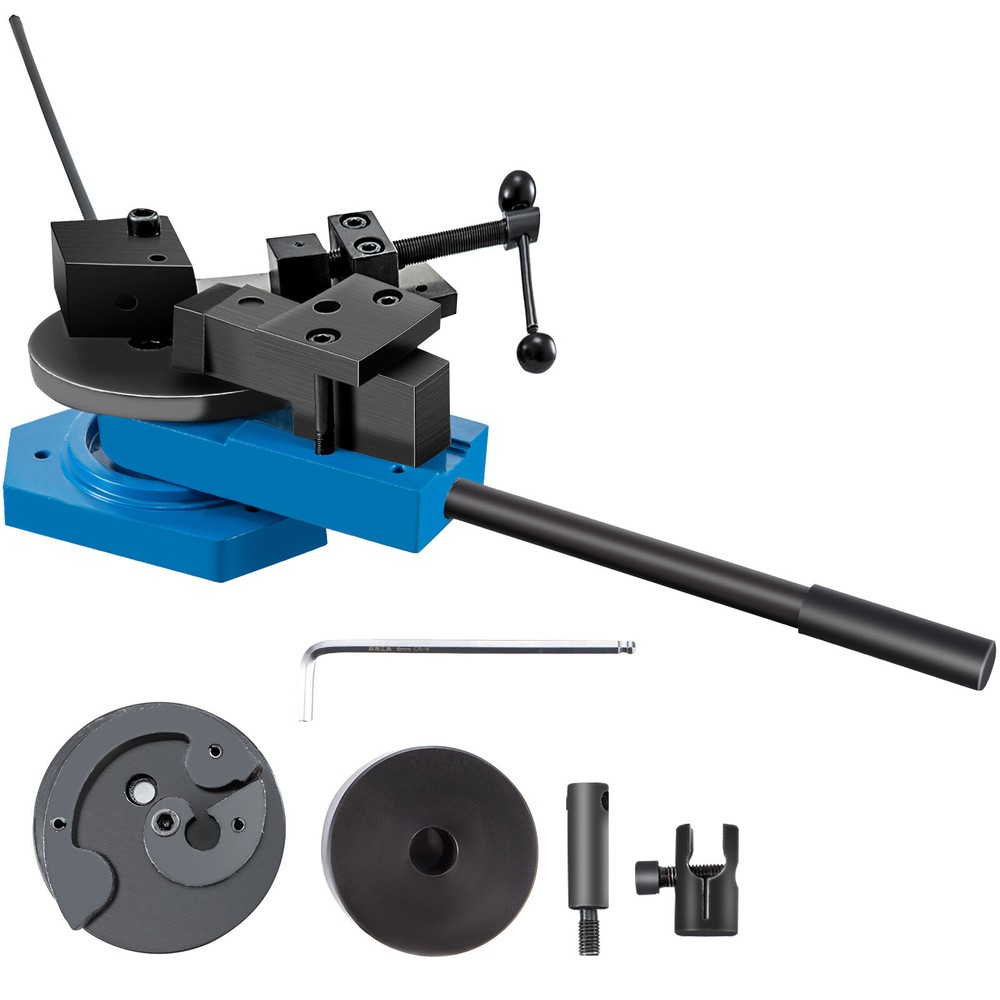VEVOR SBG-40 Pipe Bender Square Round Bar Radius Scroll Tube Bender Universal