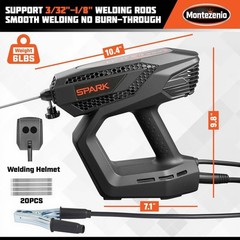 Saker Portable Electric Welding Machine,110V Portable Welder Handheld with IG