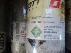 SCOTT 4500PSI 45 Min SCBA Bottle Tank Cylinder CGA347 valve Air gun PCP carbon