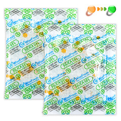 10 Gram Food Safe Desiccant Pack, Indicating Silica Gel Packet Moisture Absorber