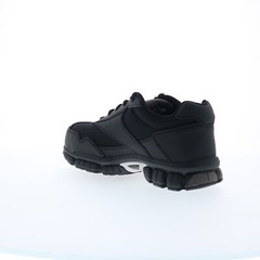 Reebok Work Ketia RB4895 Mens Black Wide Leather Athletic Work Shoes