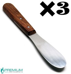 3× Dental Lab 8″ Spatula 11R Plaster Alginate Mixing Premium Instruments