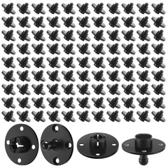 100 Pcs Fasteners for Panels Mounting Clips Ship Panel Fasteners