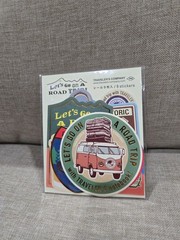 Traveler’s Company Factory Let’s Go On A Road Trip Sticker Set (9 pcs)