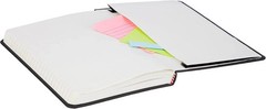 Classic Lined Notebook, 240 Pages Hardcover, 5 X 8.25-Inch, Black