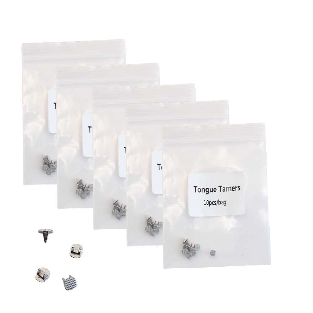 20 Packs Dental Ortho Bite Turbos Openner Tongue Tamers Monoblock Bondable Hinge