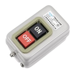 2 x Start Stop Push Button Switch On/Off 15A BS216B for Electric Tool