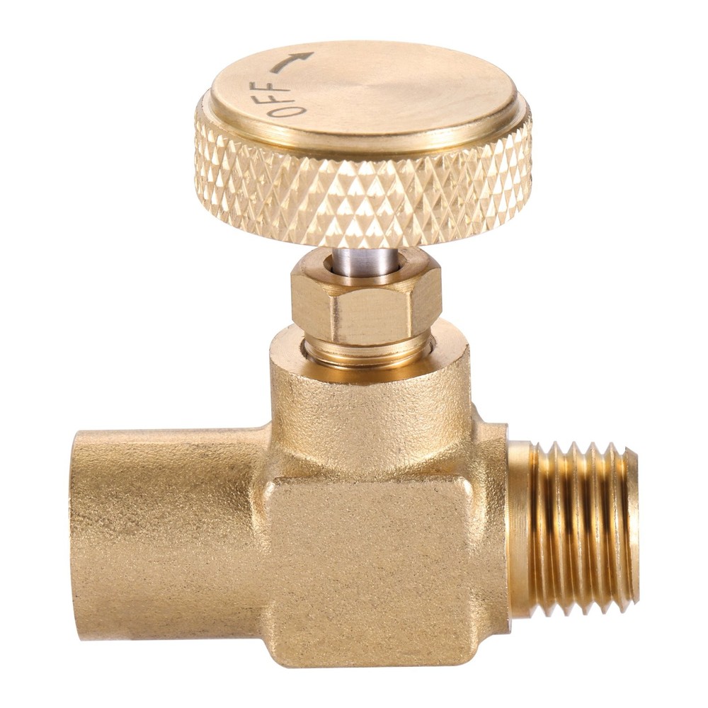 1/4″Female NPT 1/4″ Male NPT Needle Valve for High Pressure Propane Gas Butane