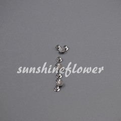 10 Pcs/1 Pack Dental Orthodontic Lingual Buttons for Bondable Round Base Brand