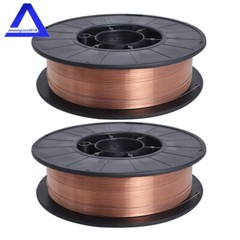 2 Pieces ER70S-6 0.035″ (0.9mm) 10-lbs Mild Steel MIG Welding Wire Roll New