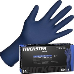 Safety 6604 Thickster X-Large Textured Exam Latex Gloves