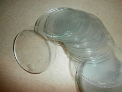28 Welding Brazing Goggle 2″ Round Clear Glass Lens Lot