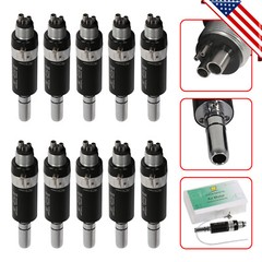 10X Dental Slow Low Speed Air Motor Handpiece 4Holes External Water Spray
