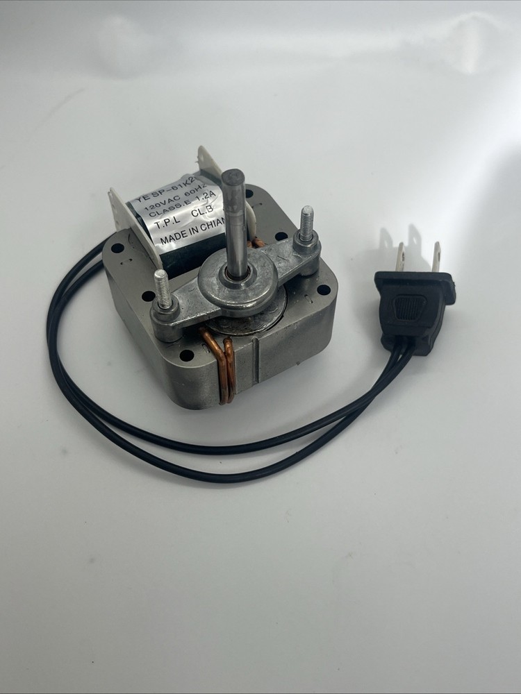 3000RPM Bathroom Vent Fan Motor 120VAC 60Hz 0.65A CCW