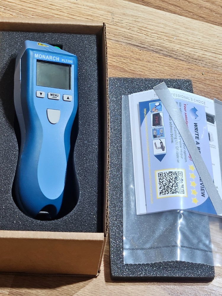 Genuine Monarch Instrument 6125-010 PLT200 Laser Tachometer (H100)