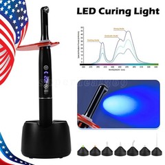 Dentist Dental LED Curing Light Lamp Wireless Cordless Resin Cure 5W 2000mW/cm²