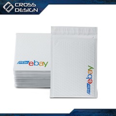 100pcs Padded Bubble Mailer Envelope 6.5” x 9.25” With Color Logo