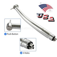 Mini Head Dental High Speed Handpiece One Water Spray Air Turbine M4 4Holes