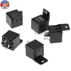 Motor Relay 5 Pin 24V 40A, Automotive Relay, 5 Pack Vehicle Relays Switch Power