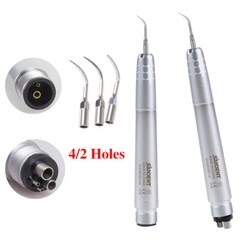 Dental 1:5 Fiber Optic LED Electric Contra Angle/ Air Scaler Handpiece
