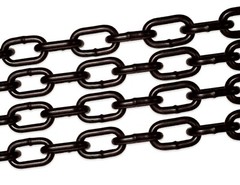 3/16″ x 10′ Black Powder Coated Grade 30 Proof Coil Safety Chain Swing Set
