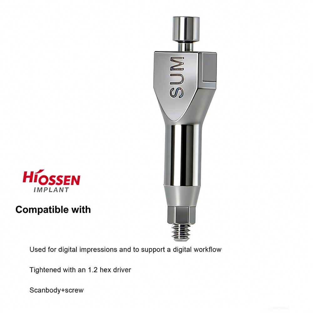 US Hiossen Nobel Straumann ITI Implant Scanbody Digital Library CAD/CAM Dental