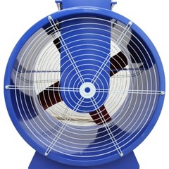 220V Axial Flow Fan 24in Spray Booth Paint Fumes Blower 1450rpm 1500W