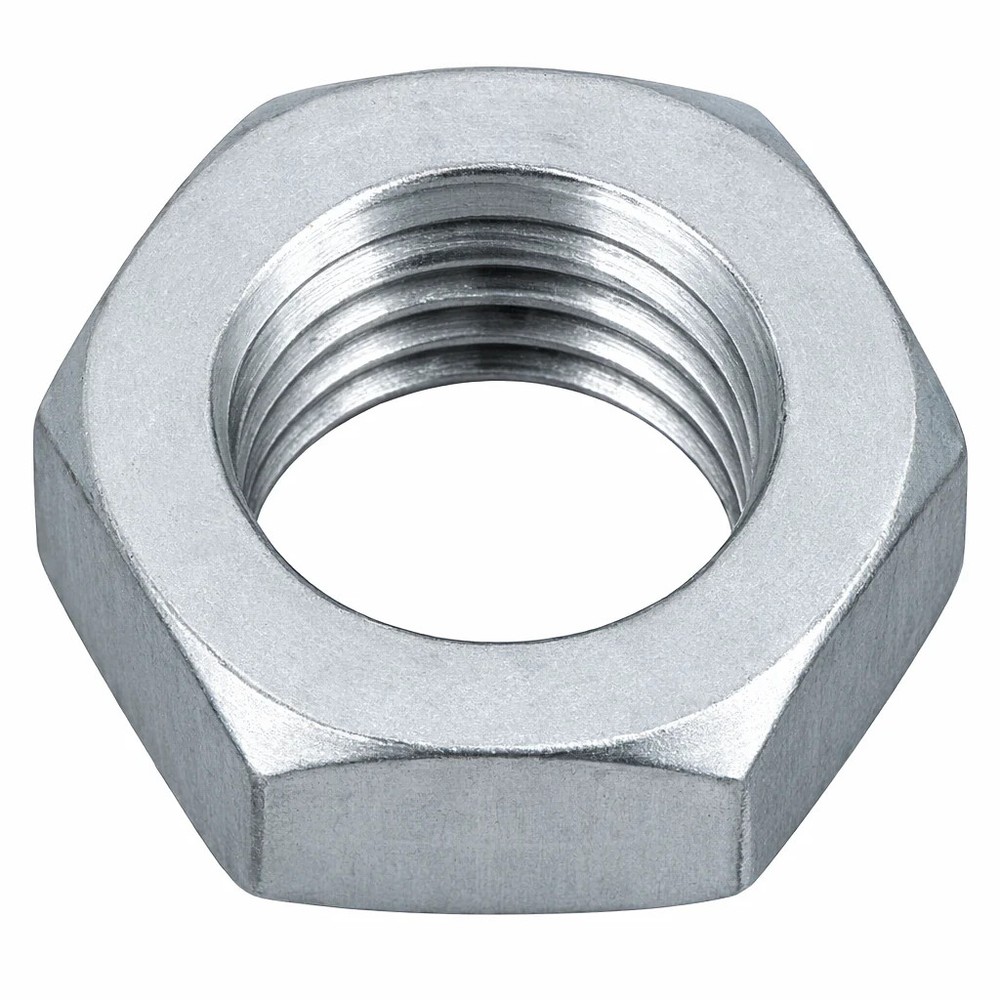 BULK BOX! 1 1/2″-12 Finished Hex Jam Nut A563 Grade A Fine Low Zinc CR+3 75pcs