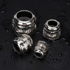 IP68 Waterproof Nickel Plated Brass Cable Glands M6-M100 / PG7-PG63
