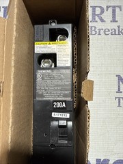 NEW Siemens HQS2200H 200 Amp 2-Pole Main Circuit Breaker, 120/240V, 100kA