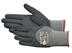 34-875 MaxiFlex Ultimate Foam Grip Nitrile Palm Coated PROTECTIVE WORK GLOVES