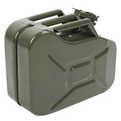 2.6 Gallon Fuel Can Backup Steel Tank Fuel Gas Gasoline Can with Pouring Spout