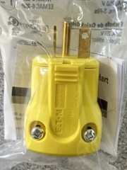 NEW Eaton Arrow Hart AH5464Y QUICK GRIP PLUG NEMA 6-20P 20A 250V 2 Pole 3 Wire