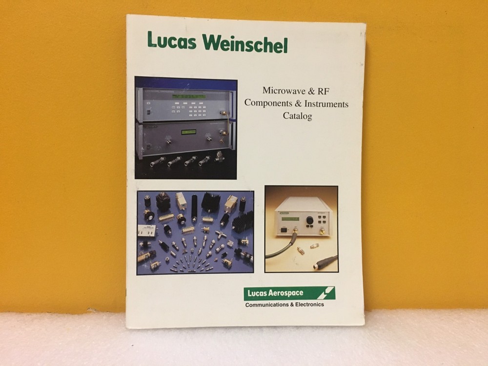 Lucas Weinschel Microwave + RF Components + Instruments Catalog