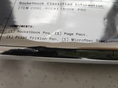 Rocketbook Pro 2.0 Reusable Professional Smart Notebook Letter Size 8.5×11 Blue