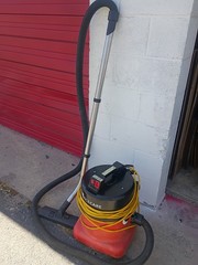 NACECARE Numatic Commercial Vacuum w/Micro Filter on Wheels w/ Nozzle NVQ 380B-2