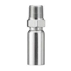 12PCS Hydraulic Hose End Fitting 1/4″ Hose x 3/8″ NPTF Male w/ Protection Cover