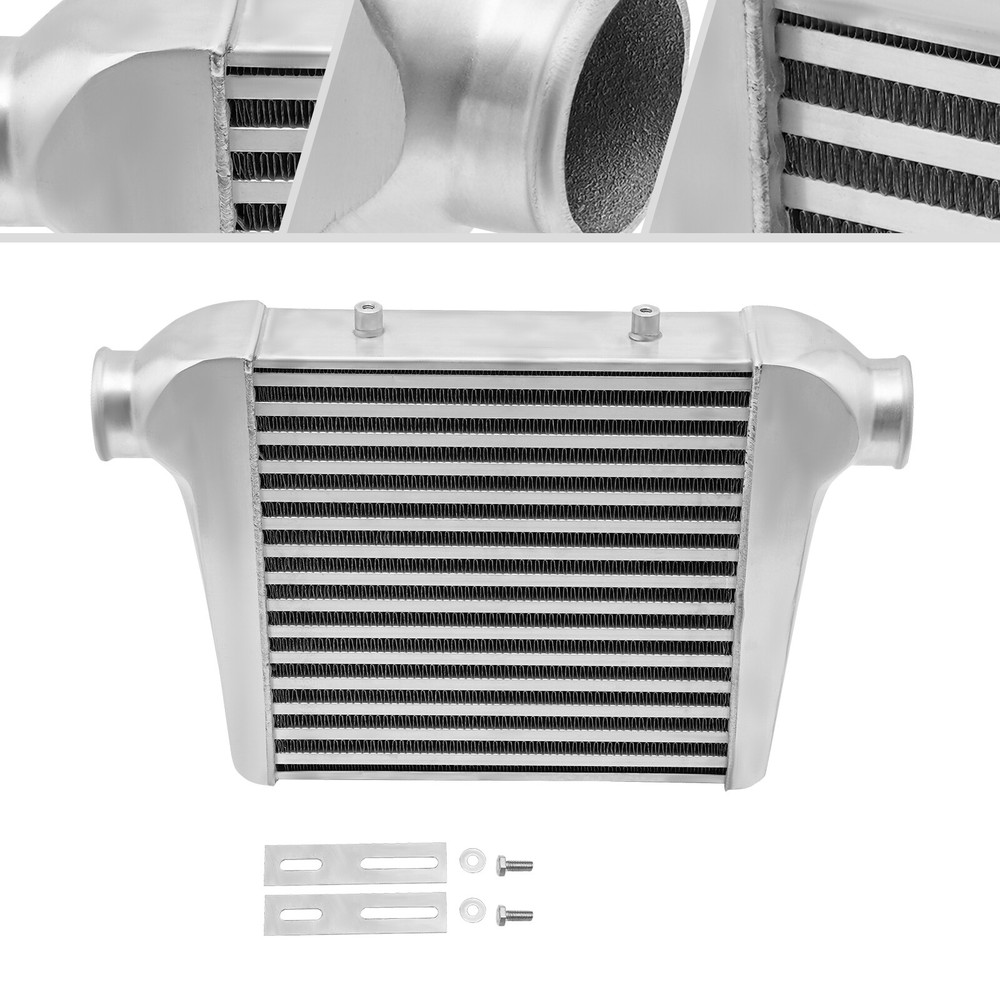 Universal 18″x13″x3″ Turbo Aluminum Front Mount Intercooler 2.5″ Inlet Outlet