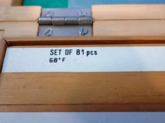 81PCS GAUGE BLOCK SET