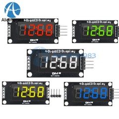 0.36″ inch 7-Segment 4Digit LED Display TM1637 Clock Digital Tube Module 5 Color
