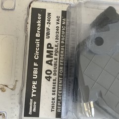 CONNECTICUT ELECTRIC UBIF240N Federal Pacific NA240 Replacement Circuit Breaker