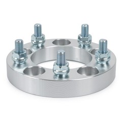 2Pcs 1″ Hub Centric Wheel Spacers 5×4.75 87.1mm M12x1.5 Chevy Corvette Camaro