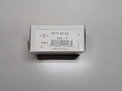 Parker Legris 3816 04 00 SS Bulkhead Union 4MM X 4MM 5/32 X 5/32 Lot of 2