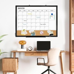 36 X 24 inches Magnetic Dry Erase Board with Aluminum Frame, Whiteboard