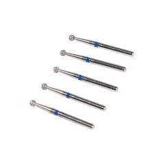 50 pcs Dental Diamond Ball Round burs Medium FG 1.6mm for High Speed Handpiece